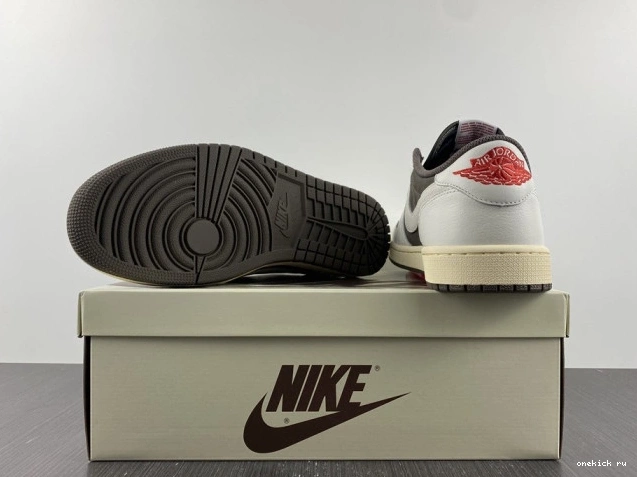 Rep Onekick Retro Air Travis x Air Jordan DM7866-162 1 Low Jordan Scott 0818